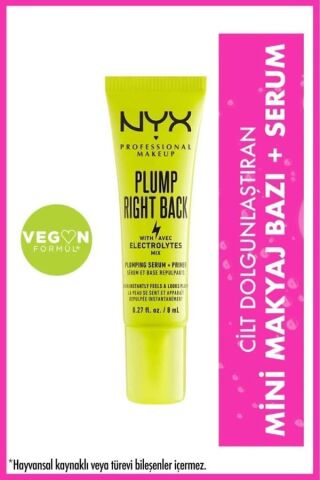 NYX Professional Makeup  Plump Right Back Makyaj Bazı + Serum Mini