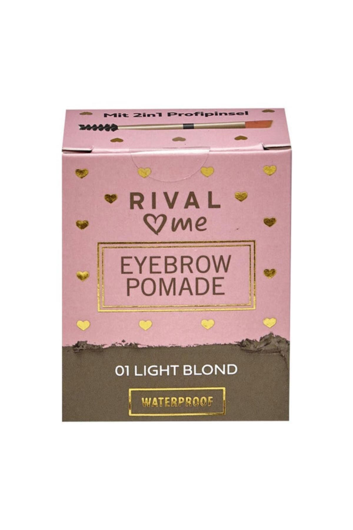 Kaş Pomadı Suya Dayanıklı No:01 Açık Kumral 1 Adet