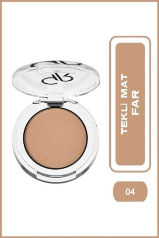 Golden Rose  Soft Color Matte Mono Eyeshadow No: 04