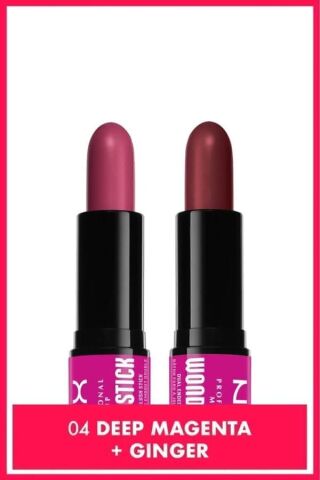 NYX Professional Makeup Wonder Stick Çift Taraflı Krem Allık Stick - Deep Magenta and Ginger