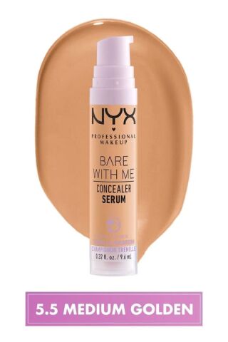 NYX Professional Makeup Bare With Me Kapatıcı Serum 5.5 Medium Golden Concealer