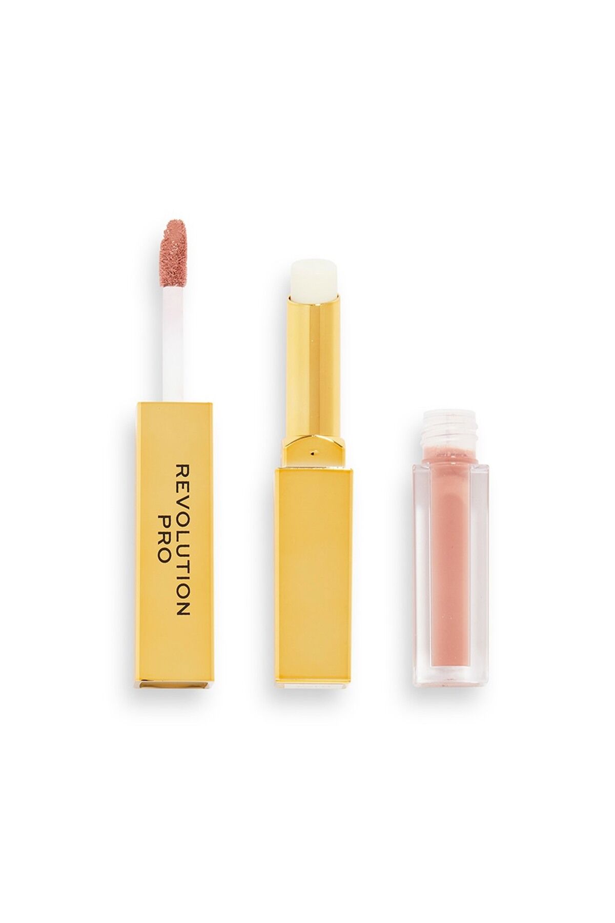 Revolution Pro Supreme Stay 24h Lip Duo Cashmere