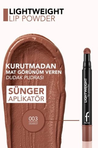 Flormar Lightweight  Pudrası - 003 Dearest