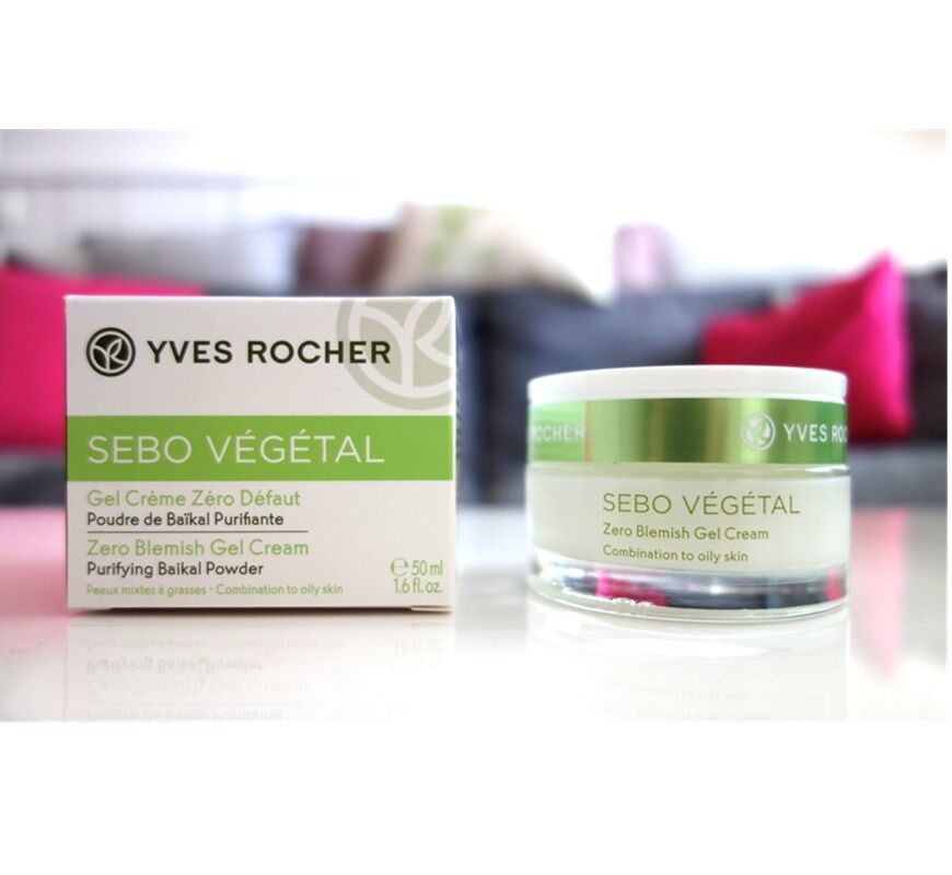 Yves Rocher Sebo Vegetal Zero Blemish Gel Cream  50 ml