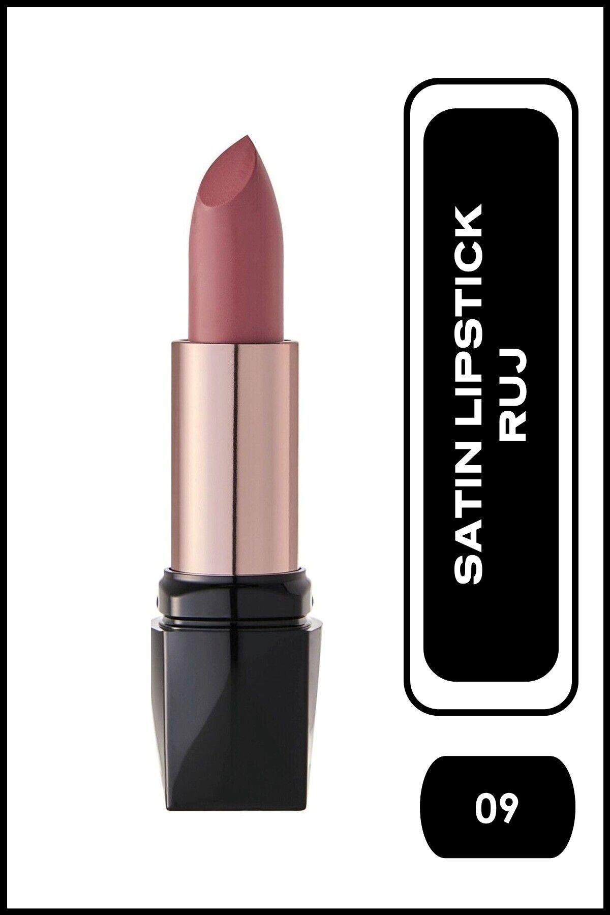 Satin Lipstick 01 Satin Ruj 4,2 g No: 09