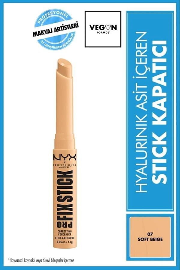 NYX Professional Makeup Pro Fix Stick Kapatıcı - 07 Soft Beige