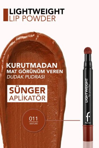 Flormar Lightweight  Pudrası - 011 Mature