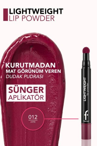 Flormar Lightweight  Pudrası - 012 HYPE