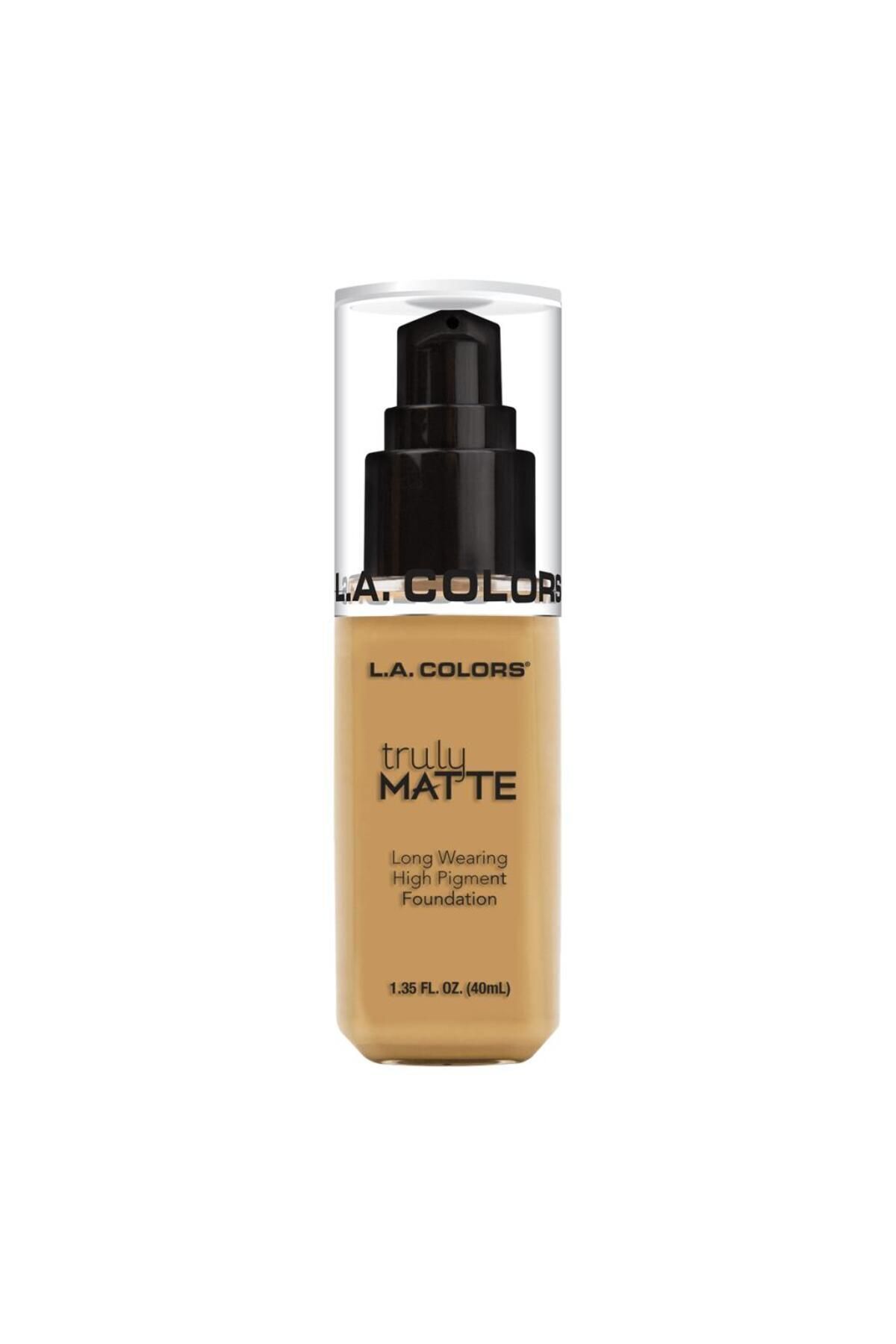 La Colors Truly Matte Fondöten-nude 40ml