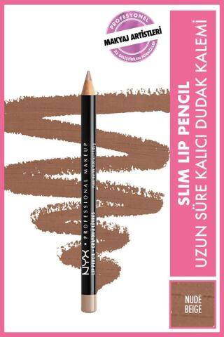 NYX Professional Makeup Slim Lip Pencil Nude Beige