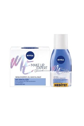 Nivea Make Up Expert Nemlendirici Makyaj Bazı 50ml Çıft Etkili Göz Makyaj Temizleyici 125 ml