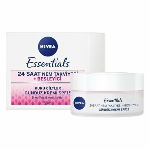Nivea Essentials 24 Saat Nem Besleyici Gündüz Kremi 50 ml