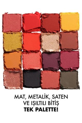 NYX Professional Makeup  Ultımate Shadow Palette - Phoenıx