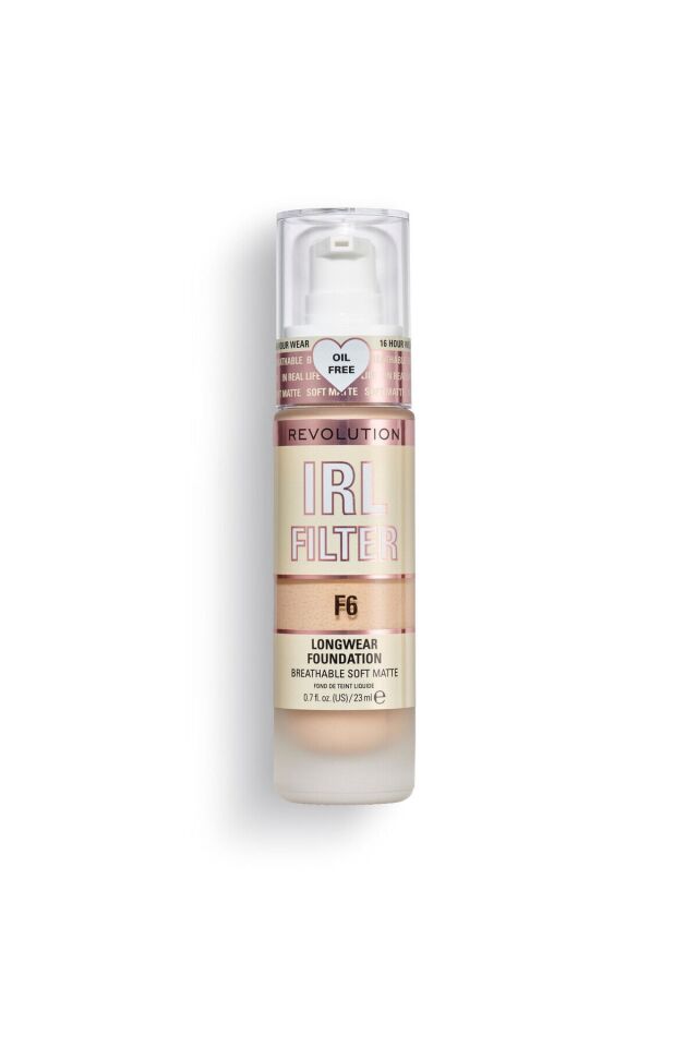 Revolution Fondöten IRL Filter Longwear Foundation F1 F6