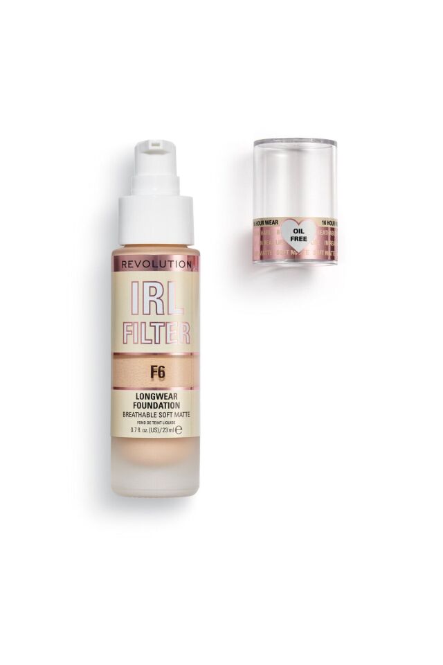 Revolution Fondöten IRL Filter Longwear Foundation F1 F6
