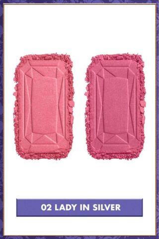 NYX Professional Makeup Bridgerton Koleksiyonu Allık Paleti - 02 Lady In Silver