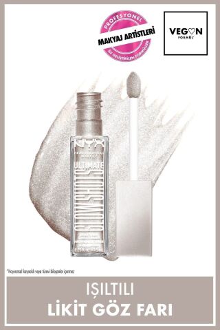 NYX Professional Makeup Ultimate Glow Shots Işıltılı Likit Göz Farı - 03 Come Thru Coconut