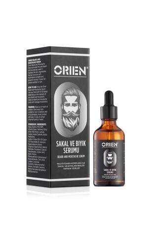 Orien Erkekler için Sakal Ve Bıyık Serumu 50 Ml