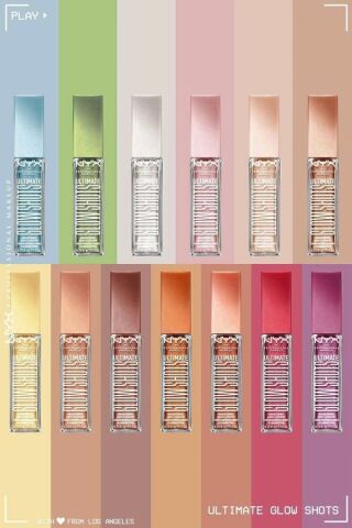 NYX Professional Makeup  Ultimate Glow Shots Işıltılı Likit Göz Farı - 09 Mango Moment