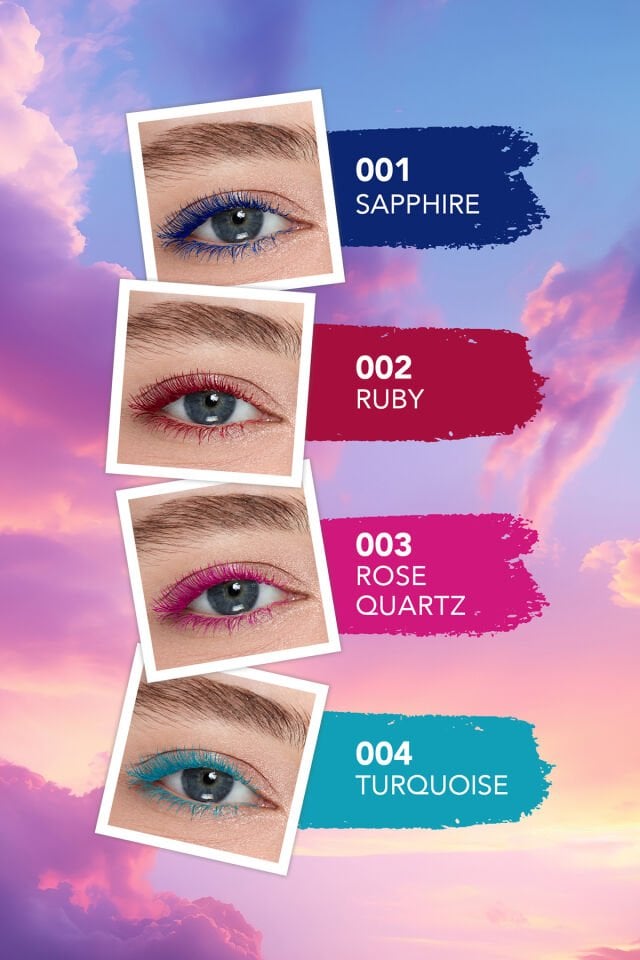 Flormar Color Treasure Renkli Maskara -  002 Ruby