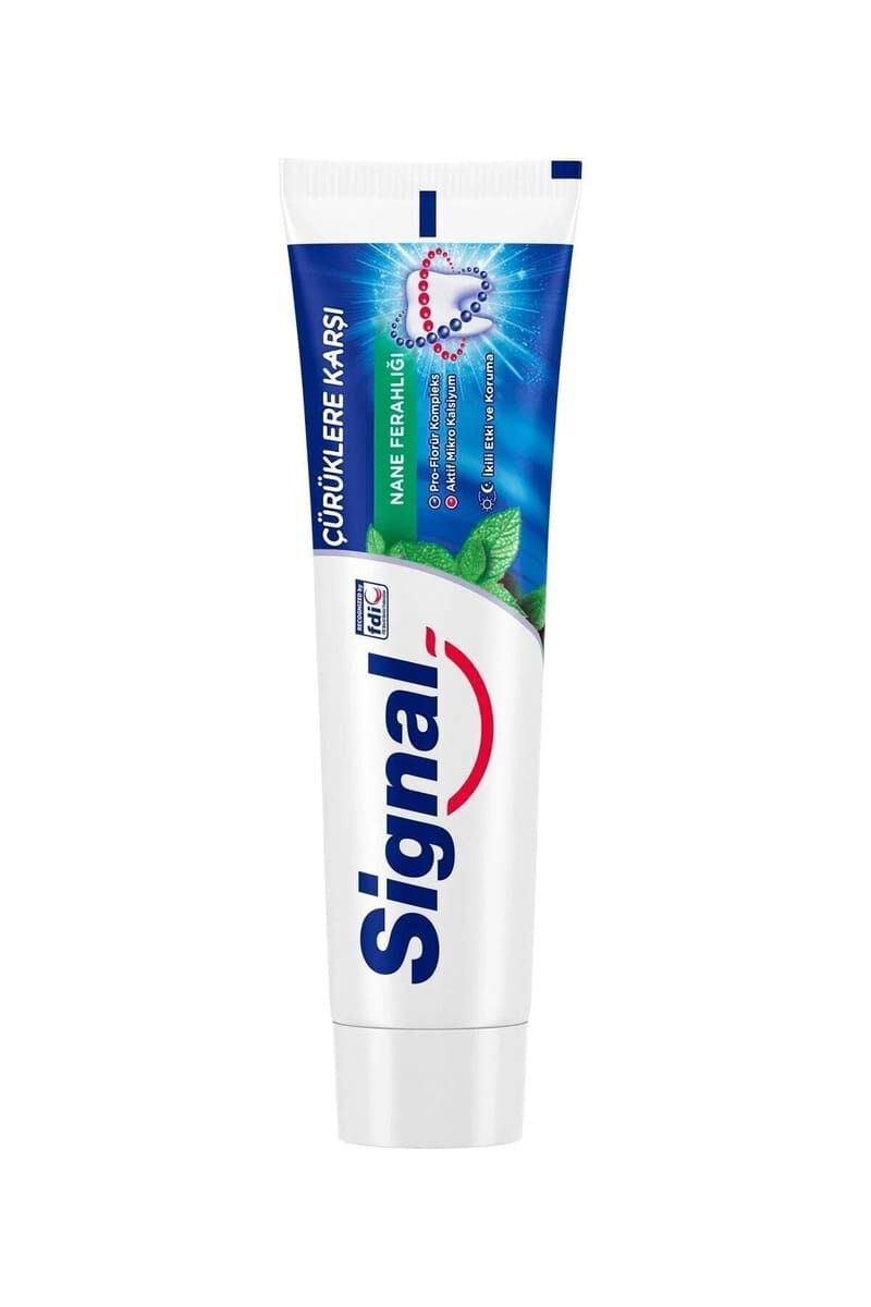Signal 100 ml Diş Macunu Çürüklere Karşı Nane