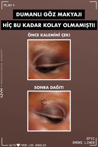 NYX Professional Makeup Epic Smoke Liner Göz Kalemi Nude Haze