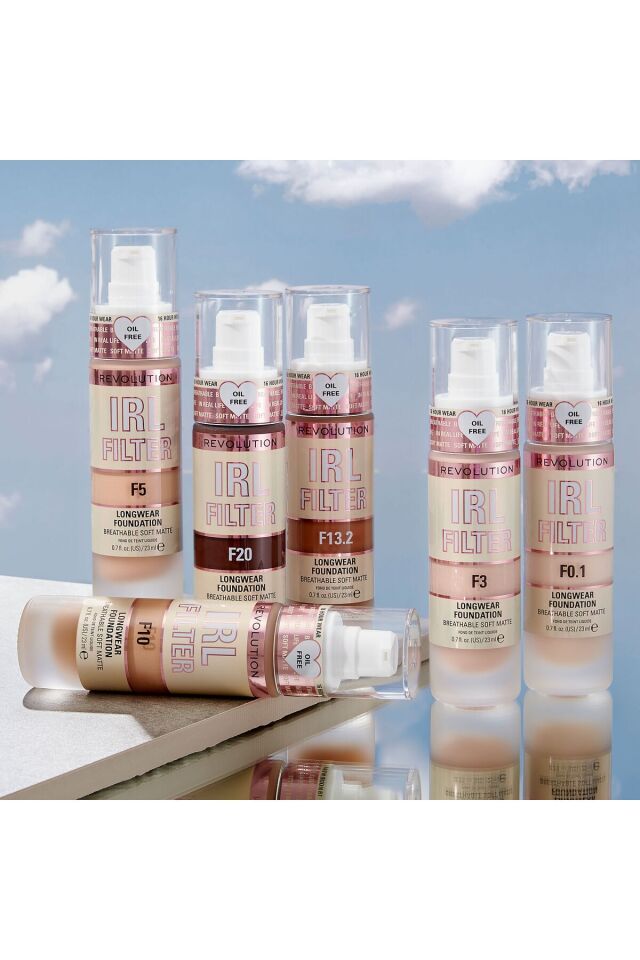 Revolution Fondöten IRL Filter Longwear Foundation F1