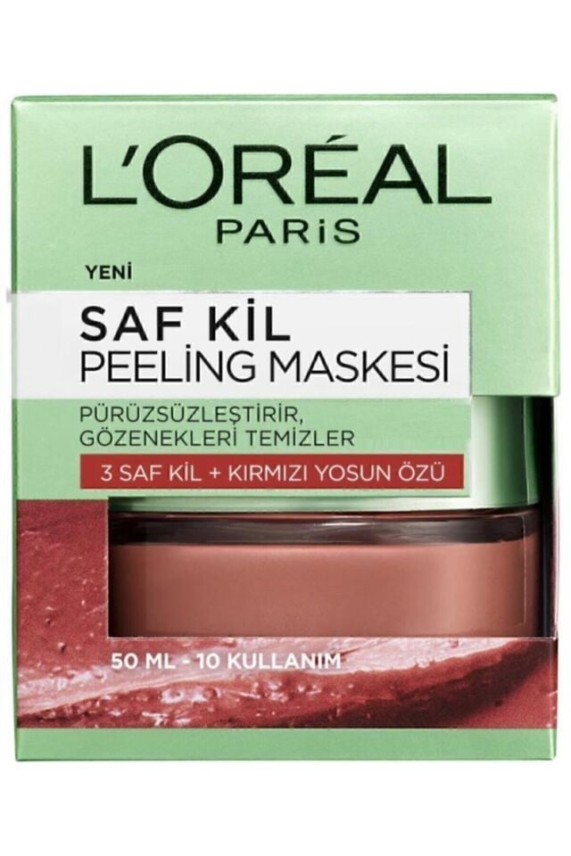 Saf Kil Peeling Yüz Maskesi 50 ml