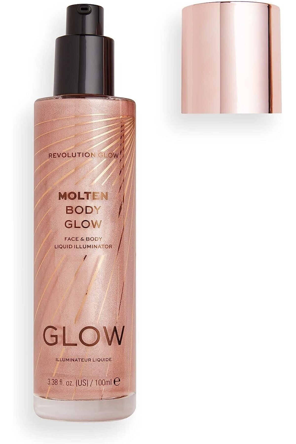 Molten Body Glow Likit Aydınlatıcı Rose Gold