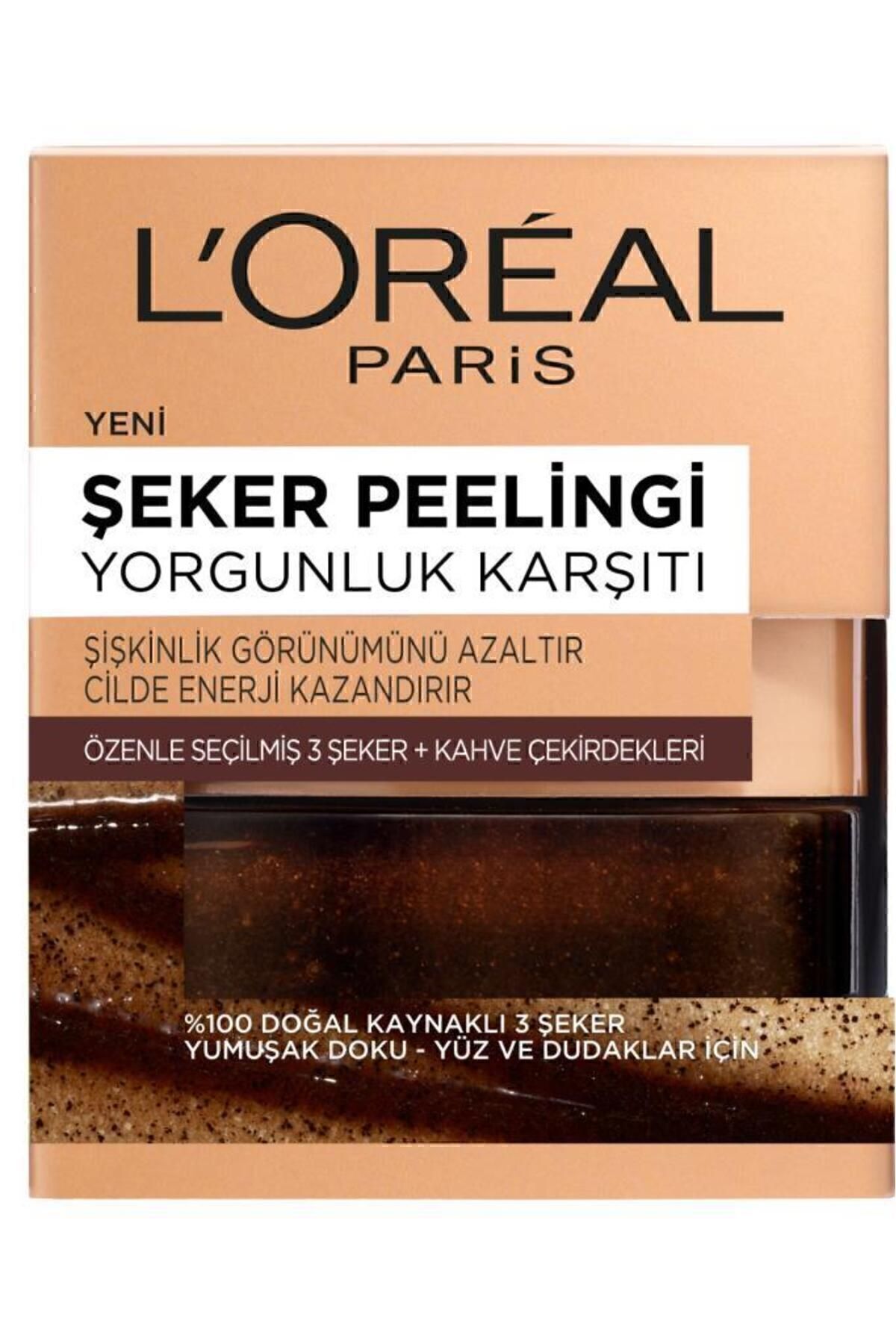 L'oréal Paris Şeker Peelingi Yorgunluk Karşıtı