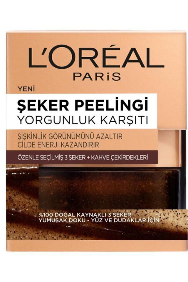 L'oréal Paris Şeker Peelingi Yorgunluk Karşıtı
