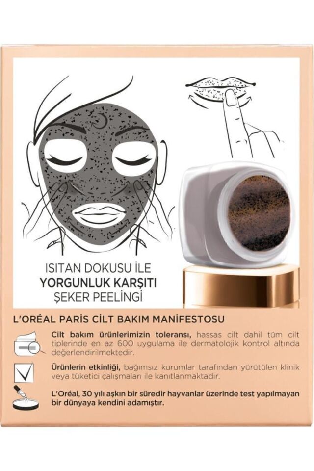 L'oréal Paris Şeker Peelingi Yorgunluk Karşıtı