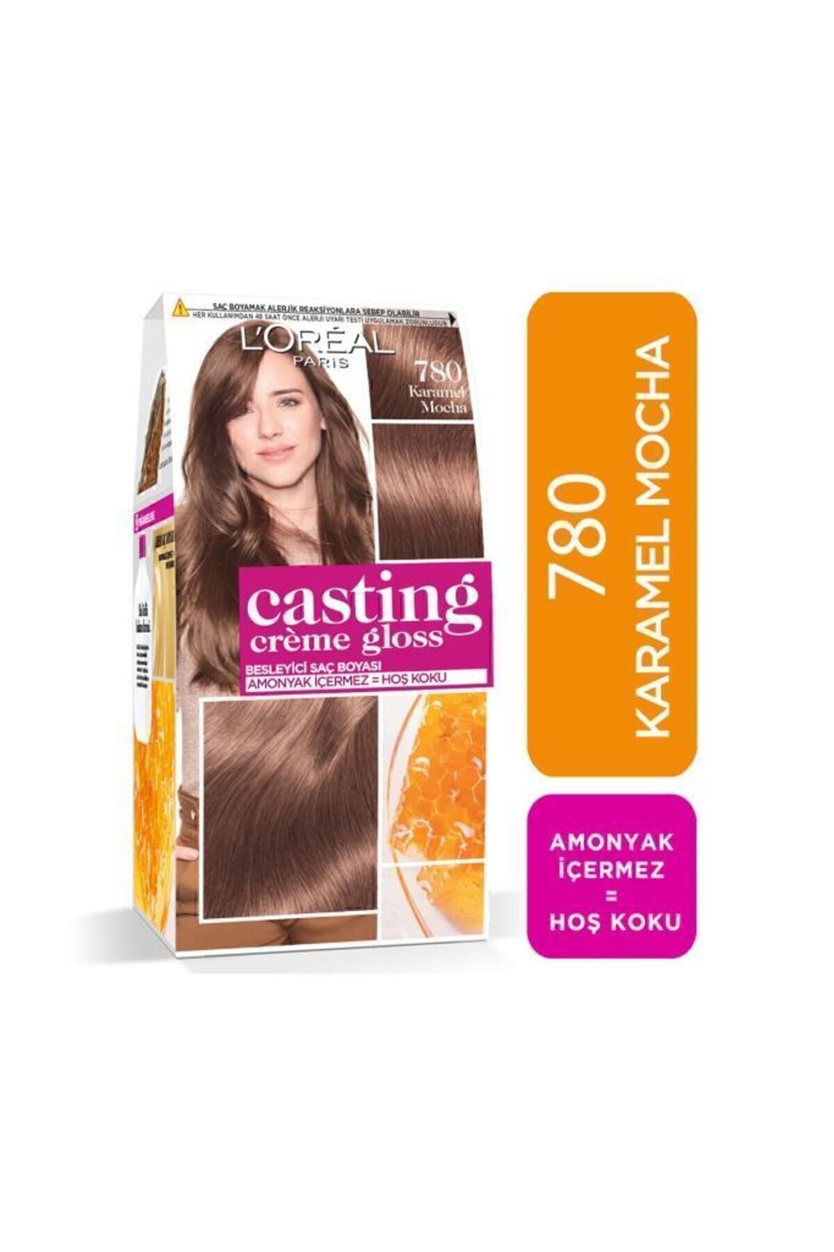 L'Oreal Paris Casting Crème Gloss Saç Boyası - 780 Karamel Mocha