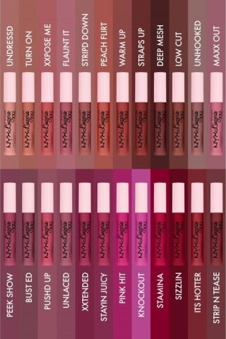NYX Professional Makeup Likit Mat Ruj - Lip Lingerie Xxl Matte Liquid Lipstick Stripd Down