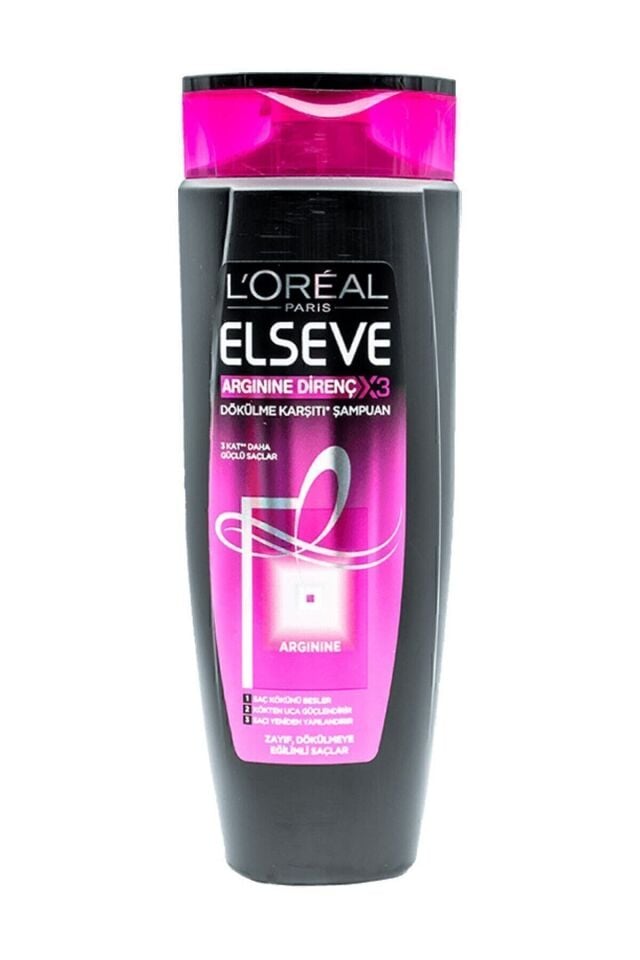 Elseve Arginine Direnç X3 Şampuan 520 ml