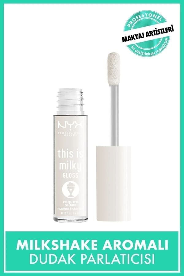 NYX Professional Makeup This Is Milky Gloss Dudak Parlatıcısı - Coquito Shake