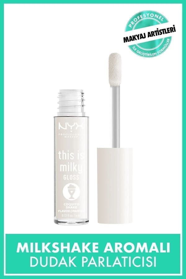 NYX Professional Makeup This Is Milky Gloss Dudak Parlatıcısı - Coquito Shake