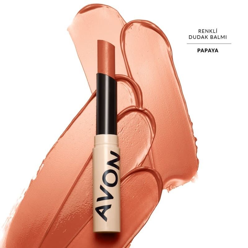 Avon Tinted Lip Balm Renkli Dudak Balmı Papaya