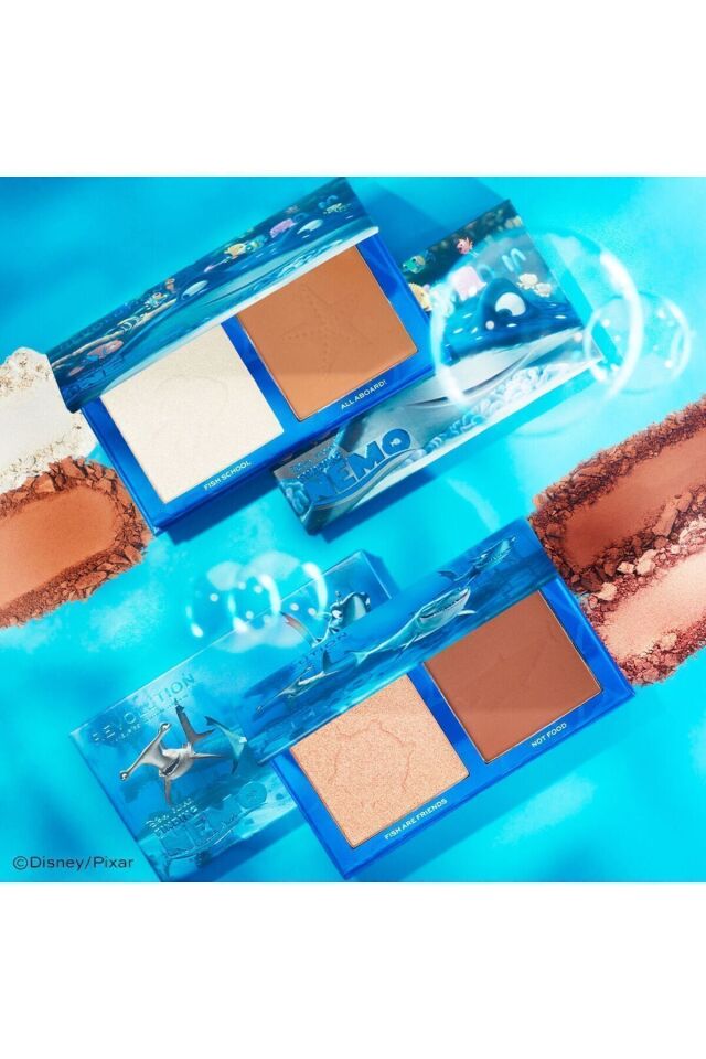 x Finding Nemo Sharky Bronzer & Highlighter - Kayıp Balık Nemo Bronzer ve Aydınlatıcı