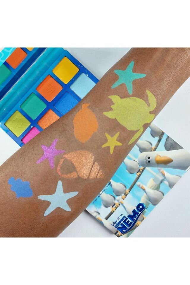 Revolution x Finding Nemo Mine Eyeshadow - Kayıp Balık Nemo Far Paleti