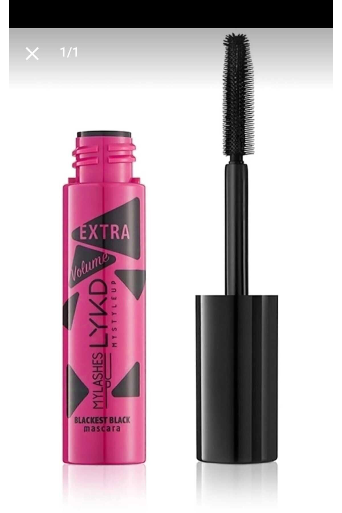 Lykd Extra Blackest Black Maskara - Ekstra Hacim Veren Yoğun Siyah Maskara