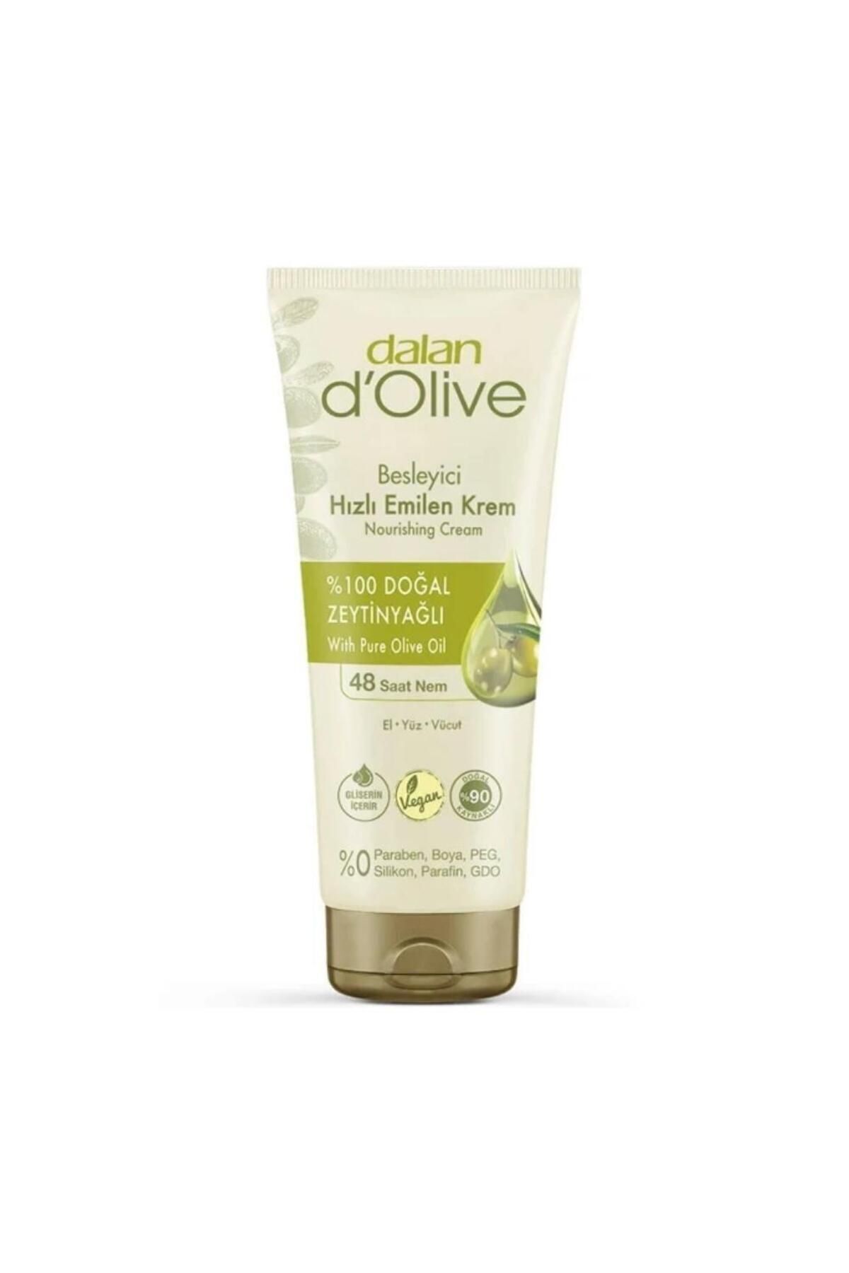 D'OLİVE ZEYTİNYAĞLI BES.HIZLI EM.KREM 250ML 1 ADET
