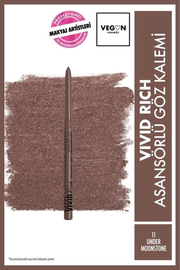NYX Professional Makeup  Vivid Rich Asansörlü Göz Kalemi - 11 Under Moonstone