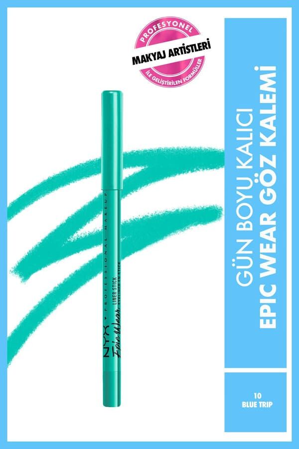 NYX Professional Makeup Epic Epic Wear Liner Sticks Göz Kalemi - Blue Trip - Mavi