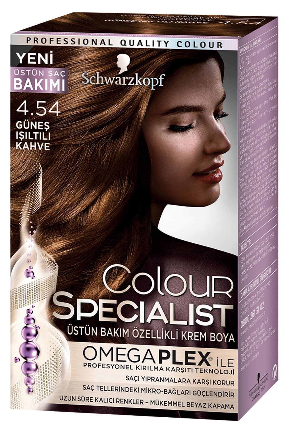 Schwarzkopf   Saç Boyası 4-54 Güneş Işıltılı Kahve