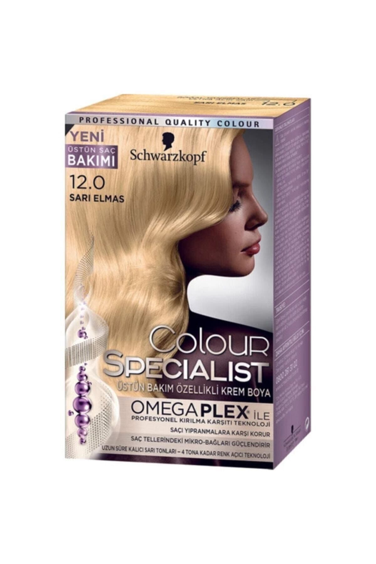 Saç Boyası 12-0 Sarı Elmas