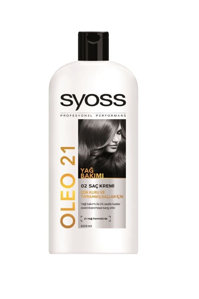 Syoss Saç Kremi Oleo Bakımı 600 ml 8690572782927