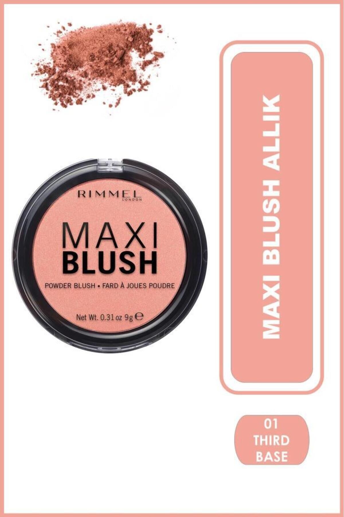 Maxı Blush Allık Thırd Base No:01