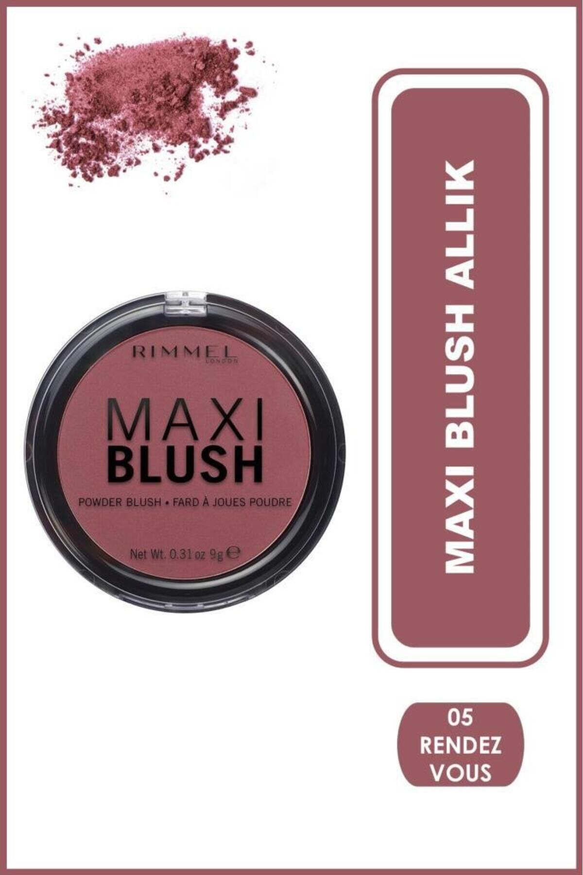 Rımmel Maxı Blush Allık Rendez Vous No:05