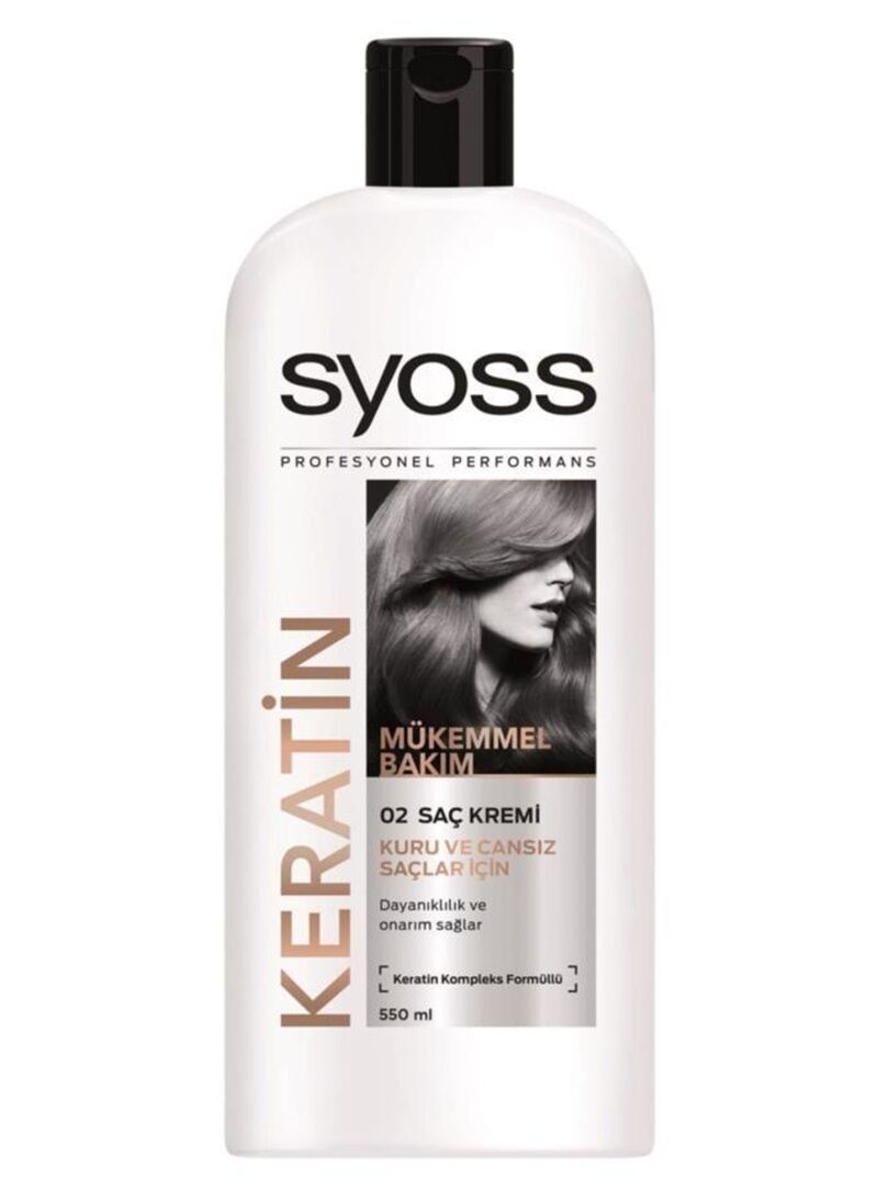 Syoss Keratin Saç Bakım Kremi 550 ml